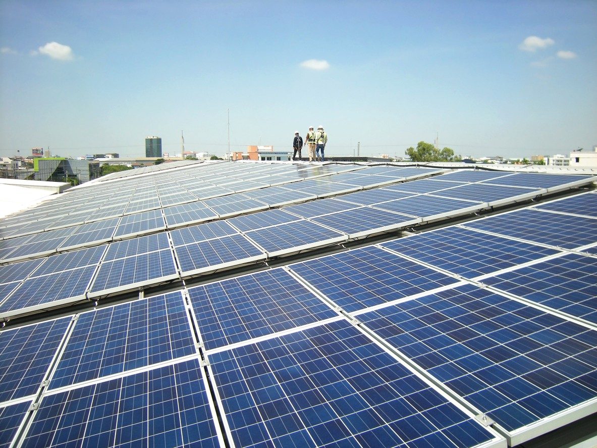 Commercial real estate solar